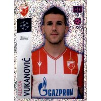 Sticker 545 - Aleksa Vukanovic - FK Roter Stern Belgrad