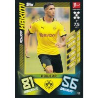 428 - Achraf Hakimi - Basis Karte - 2019/2020