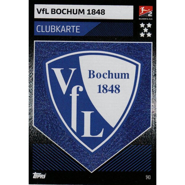 543 - VfL Bochum 1848 - Clubkarte - 2019/2020
