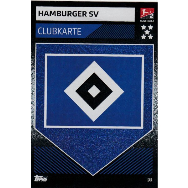 547 - Hamburger SV - Clubkarte - 2019/2020