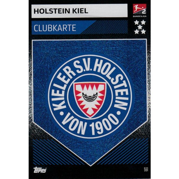 551 - Holstein Kiel - Clubkarte - 2019/2020