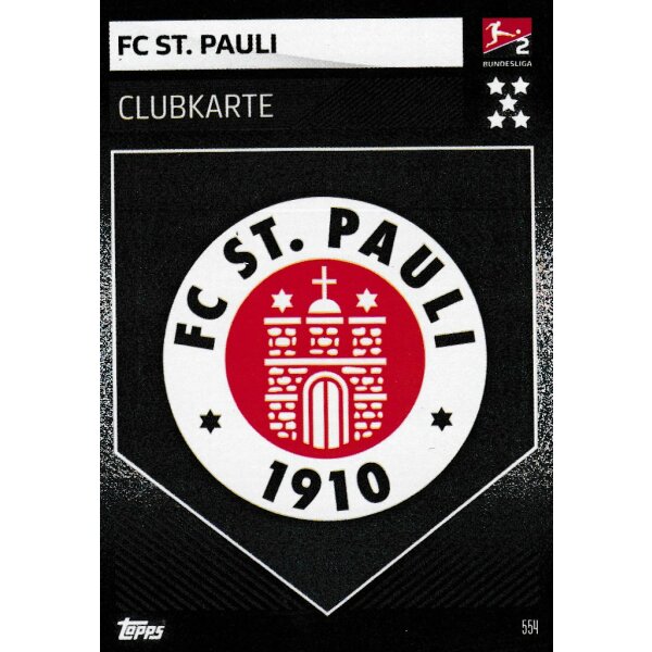 554 - FC St. Pauli - Clubkarte - 2019/2020