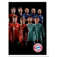 Sticker 4 - Team- Panini FC Bayern München 2019/20