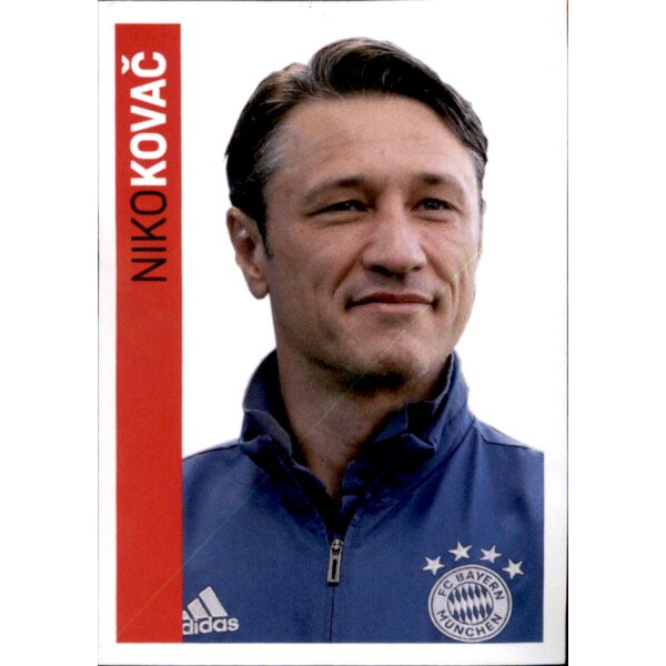 Sticker 14 - Niko Kovac- Panini FC Bayern München 2019/20
