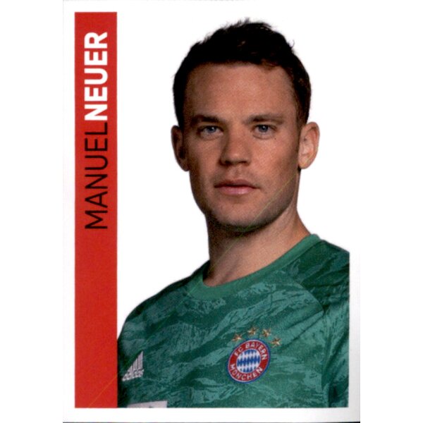 Sticker 18 - Manuel Neuer- Panini FC Bayern München 2019/20