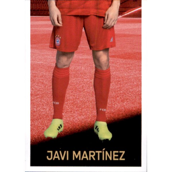 Sticker 50 - Javi Martinez- Panini FC Bayern München 2019/20