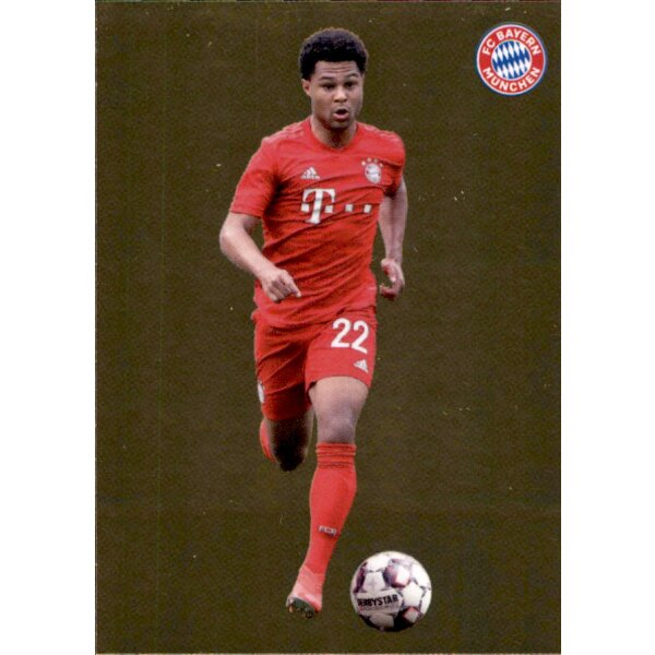 Sticker 129 - Serge Gnabry- Panini FC Bayern München 2019/20