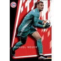 Karte 1 - Manuel Neuer- Panini FC Bayern München...