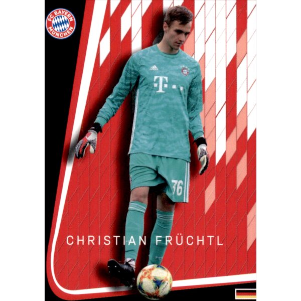Karte 3 - Christian Früchtl- Panini FC Bayern München 2019/20