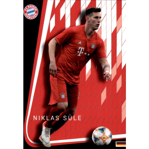 Karte 6 - Niklas Süle- Panini FC Bayern München 2019/20