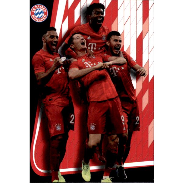 Karte 28 - Jubel- Panini FC Bayern München 2019/20