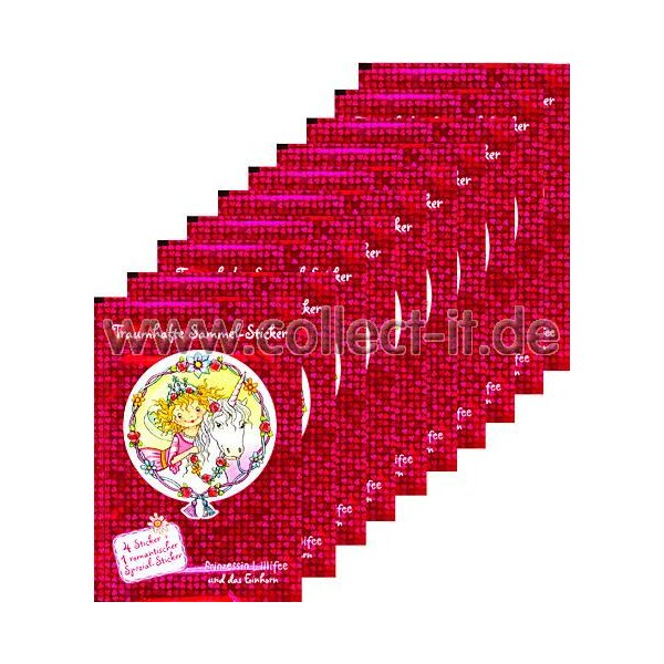 Prinzessin Lillifee und das Einhorn Sticker - 10 Tüten