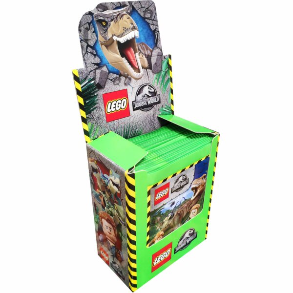 LEGO Jurassic-World - Sammelsticker - 1 Display (50 Tüten)