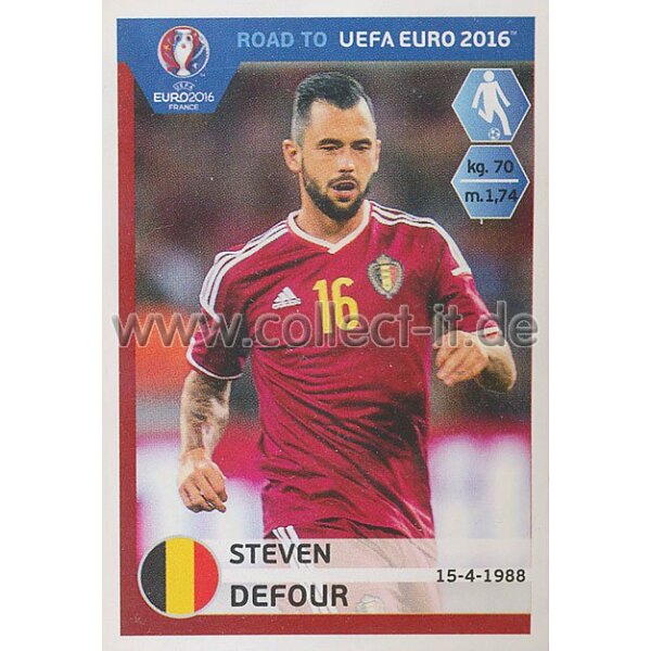 Road to EM 2016 - Sticker  7 - Steven Defour