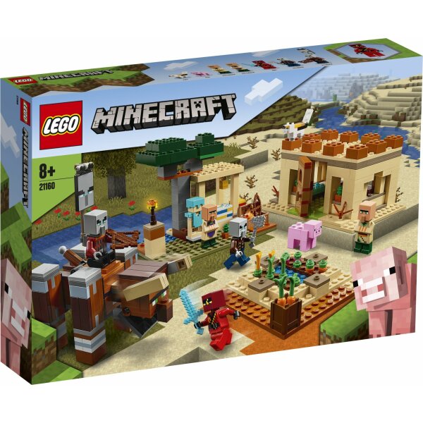LEGO® Minecraft™ 21160 Der Illager-Überfall