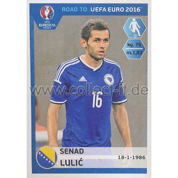 Road to EM 2016 - Sticker  27 - Senad Lulic