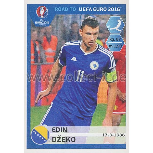 Road to EM 2016 - Sticker  32 - Edin Dzeko