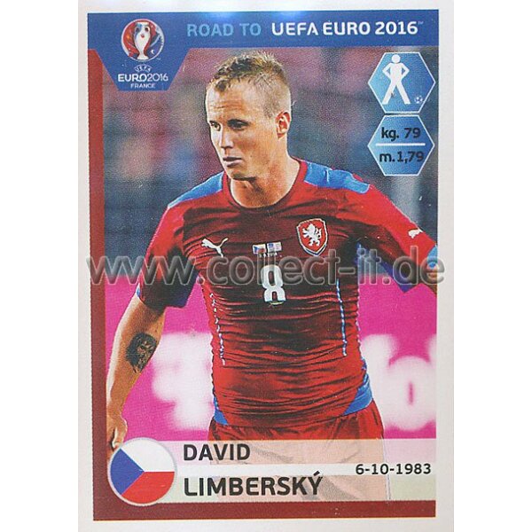 Road to EM 2016 - Sticker  34 - David Limbersky