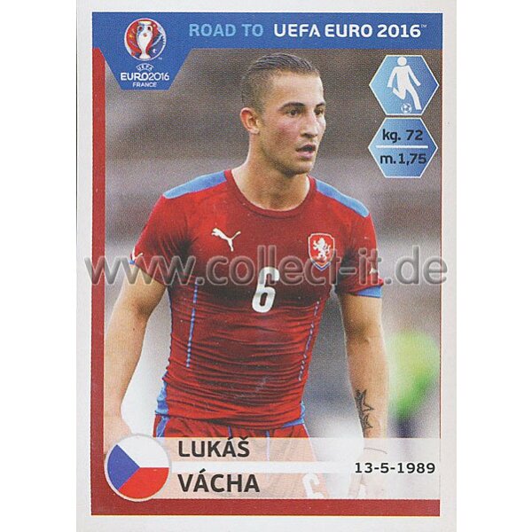 Road to EM 2016 - Sticker  42 - Lukas Vacha
