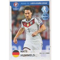 Road to EM 2016 - Sticker  50 - Mats Hummels