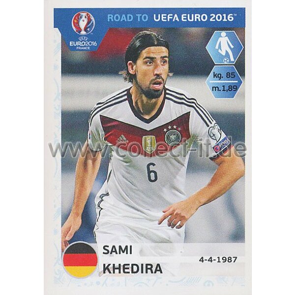 Road to EM 2016 - Sticker  56 - Sami Khedira