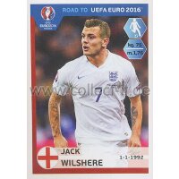 Road to EM 2016 - Sticker  72 - Jack Wilshere