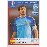 Road to EM 2016 - Sticker  81 - Ike Casillas