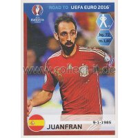 Road to EM 2016 - Sticker  86 - Juanfran