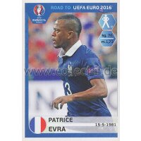 Road to EM 2016 - Sticker  98 - Patrice Evra