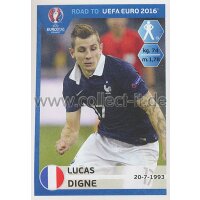 Road to EM 2016 - Sticker  102 - Lucas Digne
