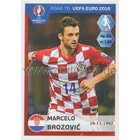 Road to EM 2016 - Sticker  137 - Marcelo Brozovic