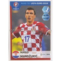 Road to EM 2016 - Sticker  144 - Mario Mandzukic