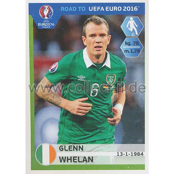 Road to EM 2016 - Sticker  153 - Glenn Whelan