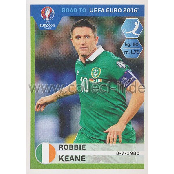 Road to EM 2016 - Sticker  159 - Robbie Keane