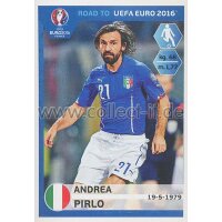 Road to EM 2016 - Sticker  168 - Andrea Pirlo