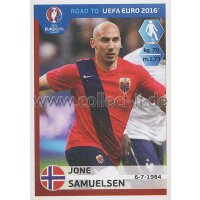 Road to EM 2016 - Sticker  185 - Jone Samuelsen