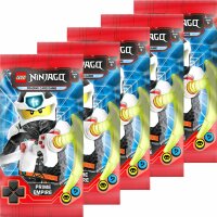 LEGO Ninjago - Serie 5 Trading Cards - 5 Booster - Deutsch