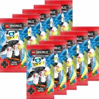 LEGO Ninjago - Serie 5 Trading Cards - 10 Booster - Deutsch