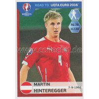 Road to EM 2016 - Sticker  197 - Martoin Hinteregger