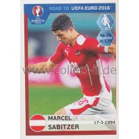 Road to EM 2016 - Sticker  204 - Marcel Sabitzer