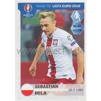 Road to EM 2016 - Sticker  218 - Sebastian Mila