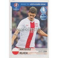 Road to EM 2016 - Sticker  221 - Mateusz Klich