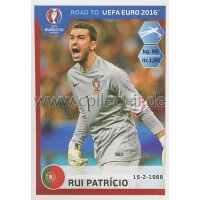 Road to EM 2016 - Sticker  225 - Rui Patricio