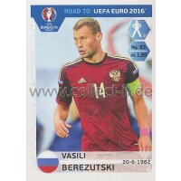 Road to EM 2016 - Sticker  258 - Vasili Berezutski