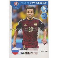 Road to EM 2016 - Sticker  266 - Viktor Fayzulin