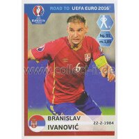 Road to EM 2016 - Sticker  274 - Branislav Ivanovic