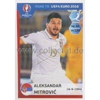Road to EM 2016 - Sticker  288 - Aleksandar Mitrovic