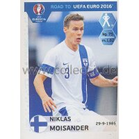 Road to EM 2016 - Sticker  322 - Niklas Moisander