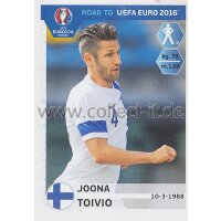 Road to EM 2016 - Sticker  323 - Joona Toivio
