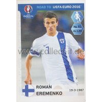 Road to EM 2016 - Sticker  331 - Roman Eremenko
